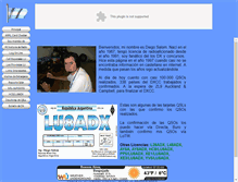 Tablet Screenshot of lu8adx.com.ar